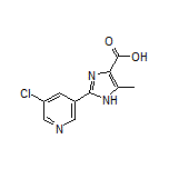 2-(5-Chloro-3-pyridyl)-5-methyl-1H-imidazole-4-carboxylic Acid