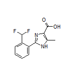 2-[2-(Difluoromethyl)phenyl]-5-methyl-1H-imidazole-4-carboxylic Acid