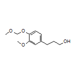 3-[3-Methoxy-4-(methoxymethoxy)phenyl]-1-propanol