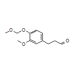 3-[3-Methoxy-4-(methoxymethoxy)phenyl]propanal