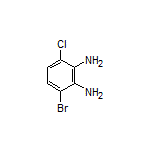 3-Bromo-6-chlorobenzene-1,2-diamine