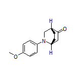 (1R,4R)-2-(4-Methoxyphenyl)-2-azabicyclo[2.2.2]octan-5-one