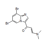 (E)-1-(6,8-Dibromoimidazo[1,2-a]pyridin-3-yl)-3-(dimethylamino)prop-2-en-1-one