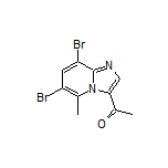 3-Acetyl-6,8-dibromo-5-methylimidazo[1,2-a]pyridine