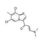 (E)-1-(6,8-Dichloro-7-methylimidazo[1,2-a]pyridin-3-yl)-3-(dimethylamino)prop-2-en-1-one