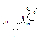 Ethyl 2-(3-Fluoro-5-methoxyphenyl)-5-methyl-1H-imidazole-4-carboxylate