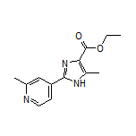 Ethyl 5-Methyl-2-(2-methyl-4-pyridyl)-1H-imidazole-4-carboxylate