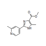 Methyl 5-Methyl-2-(2-methyl-4-pyridyl)-1H-imidazole-4-carboxylate