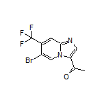 3-Acetyl-6-bromo-7-(trifluoromethyl)imidazo[1,2-a]pyridine