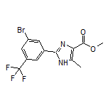 Methyl 2-[3-Bromo-5-(trifluoromethyl)phenyl]-5-methyl-1H-imidazole-4-carboxylate