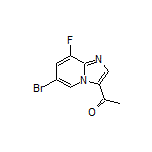 3-Acetyl-6-bromo-8-fluoroimidazo[1,2-a]pyridine