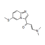 (E)-3-(Dimethylamino)-1-[6-(methylthio)imidazo[1,2-a]pyridin-3-yl]prop-2-en-1-one