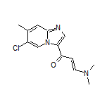 (E)-1-(6-Chloro-7-methylimidazo[1,2-a]pyridin-3-yl)-3-(dimethylamino)prop-2-en-1-one