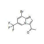 3-Acetyl-8-bromo-6-(trifluoromethyl)imidazo[1,2-a]pyridine