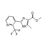 Methyl 5-Methyl-2-[2-(trifluoromethyl)-3-pyridyl]-1H-imidazole-4-carboxylate