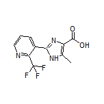 5-Methyl-2-[2-(trifluoromethyl)-3-pyridyl]-1H-imidazole-4-carboxylic Acid