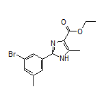 Ethyl 2-(3-Bromo-5-methylphenyl)-5-methyl-1H-imidazole-4-carboxylate