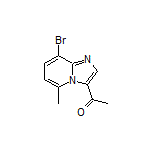 3-Acetyl-8-bromo-5-methylimidazo[1,2-a]pyridine