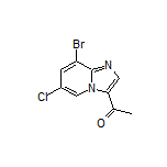 3-Acetyl-8-bromo-6-chloroimidazo[1,2-a]pyridine