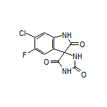 6’-Chloro-5’-fluorospiro[imidazolidine-4,3’-indoline]-2,2’,5-trione