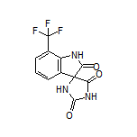 7’-(Trifluoromethyl)spiro[imidazolidine-4,3’-indoline]-2,2’,5-trione