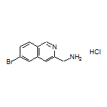 (6-Bromo-3-isoquinolyl)methanamine Hydrochloride