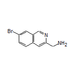 (7-Bromo-3-isoquinolyl)methanamine