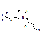 (E)-3-(Dimethylamino)-1-[6-(trifluoromethoxy)imidazo[1,2-a]pyridin-3-yl]prop-2-en-1-one