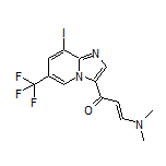 (E)-3-(Dimethylamino)-1-[8-iodo-6-(trifluoromethyl)imidazo[1,2-a]pyridin-3-yl]prop-2-en-1-one