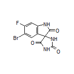 5’-Bromo-6’-fluorospiro[imidazolidine-4,3’-indoline]-2,2’,5-trione