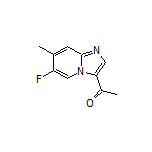 3-Acetyl-6-fluoro-7-methylimidazo[1,2-a]pyridine