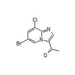 3-Acetyl-6-bromo-8-chloroimidazo[1,2-a]pyridine