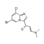 (E)-1-(6-Bromo-8-chloroimidazo[1,2-a]pyridin-3-yl)-3-(dimethylamino)prop-2-en-1-one