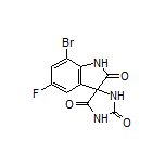 7’-Bromo-5’-fluorospiro[imidazolidine-4,3’-indoline]-2,2’,5-trione