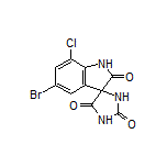 5’-Bromo-7’-chlorospiro[imidazolidine-4,3’-indoline]-2,2’,5-trione