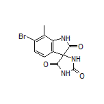 6’-Bromo-7’-methylspiro[imidazolidine-4,3’-indoline]-2,2’,5-trione