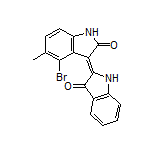 (Z)-4’-Bromo-5’-mZthyl-[2,3’-biindolinylidZnZ]-2’,3-dionZ