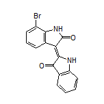 (Z)-7’-Bromo-[2,3’-biindolinylidZnZ]-2’,3-dionZ