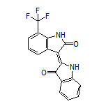 (Z)-7’-(Trifluoromethyl)-[2,3’-biindolinylidene]-2’,3-dione