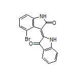 (Z)-4’-Bromo-[2,3’-biindolinylidZnZ]-2’,3-dionZ