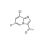 3-Acetyl-8-chloro-6-fluoroimidazo[1,2-a]pyridine