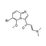 (E)-1-(6-Bromo-5-methoxyimidazo[1,2-a]pyridin-3-yl)-3-(dimethylamino)prop-2-en-1-one