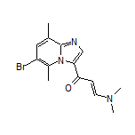 (E)-1-(6-Bromo-5,8-dimethylimidazo[1,2-a]pyridin-3-yl)-3-(dimethylamino)prop-2-en-1-one