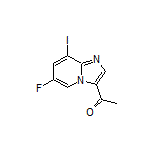 3-Acetyl-6-fluoro-8-iodoimidazo[1,2-a]pyridine