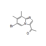 3-Acetyl-6-bromo-7,8-dimethylimidazo[1,2-a]pyridine