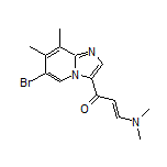 (E)-1-(6-Bromo-7,8-dimethylimidazo[1,2-a]pyridin-3-yl)-3-(dimethylamino)prop-2-en-1-one