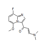 (E)-3-(Dimethylamino)-1-(8-fluoro-5-methoxyimidazo[1,2-a]pyridin-3-yl)prop-2-en-1-one