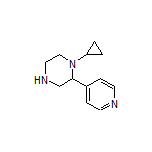 1-Cyclopropyl-2-(4-pyridyl)piperazine