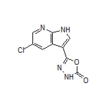 5-(5-Chloro-7-azaindol-3-yl)-1,3,4-oxadiazol-2(3H)-one