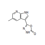 5-(5-Methyl-7-azaindol-3-yl)-1,3,4-oxadiazol-2(3H)-one